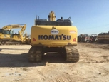 Back of used Excavator